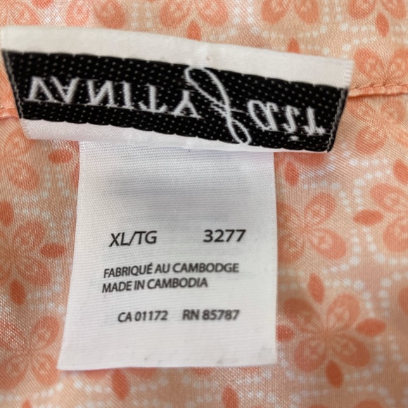 Vintage Vanity Fair Satin Pyjamas XL - Picture 8 of 10